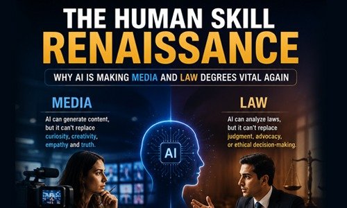 The Human Skill Renaissance: Why AI is Making Media and Law Degrees Vital Again